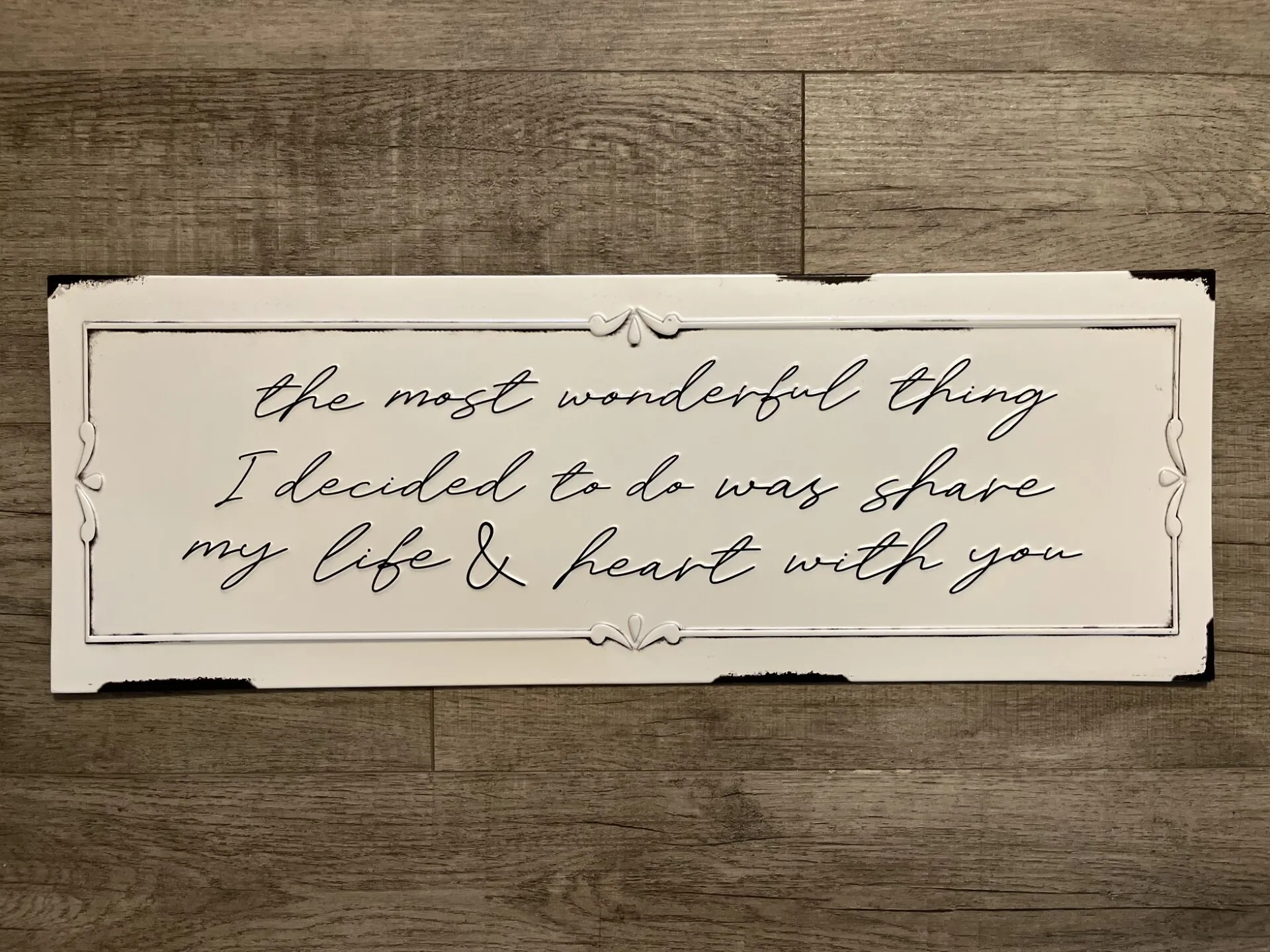 Sign - The Most Wonderful Thing I Decided To Do - Metal