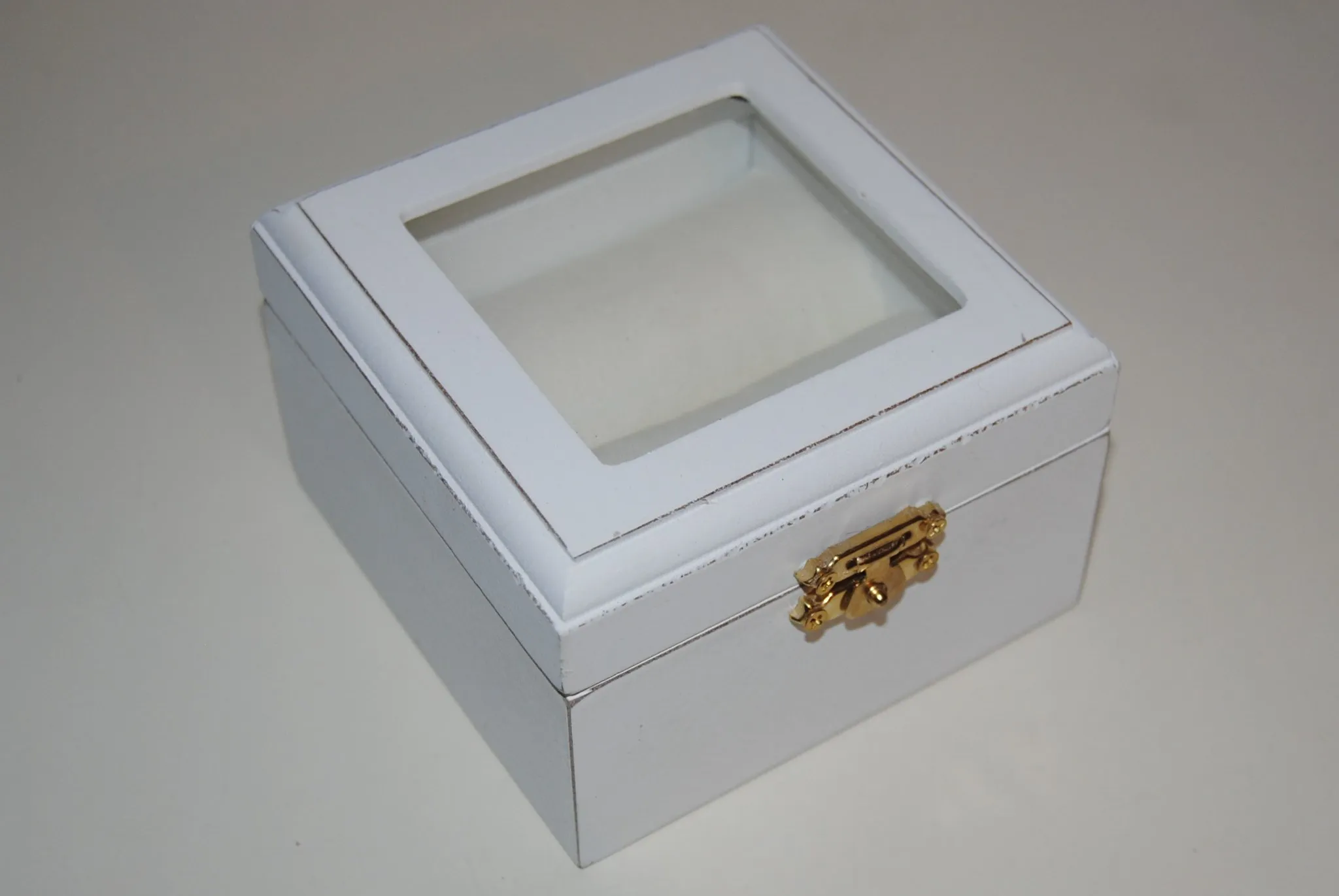 Ring Bearer - Ring Box - White Wooden