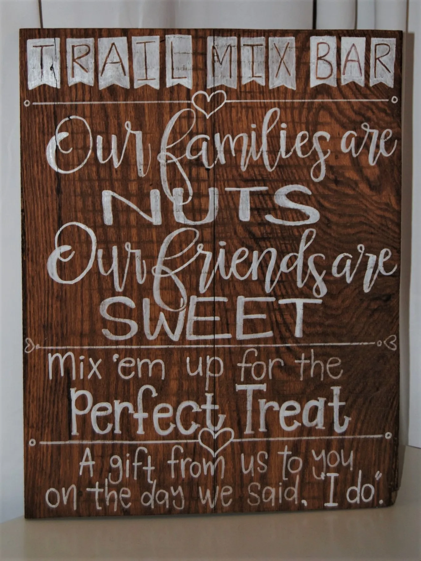 Sign - Trail Mix Bar