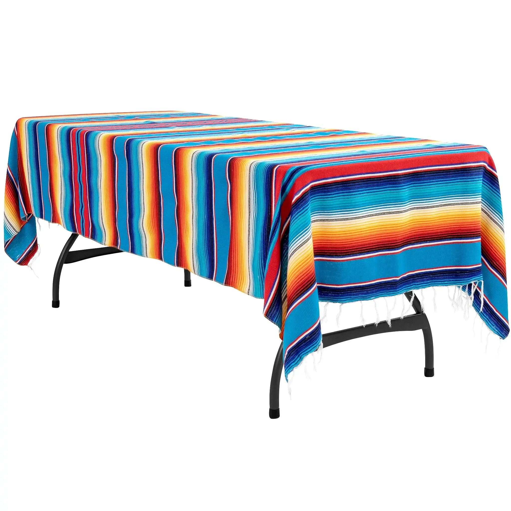 Tablecloth - Rectangular 56"x86" Woven - Striped