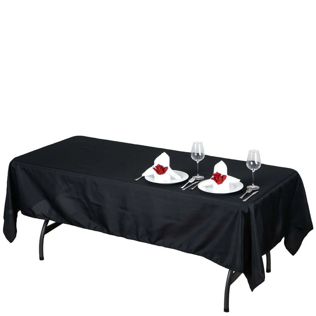 Tablecloth - Rectangular 60" x 102" - Black