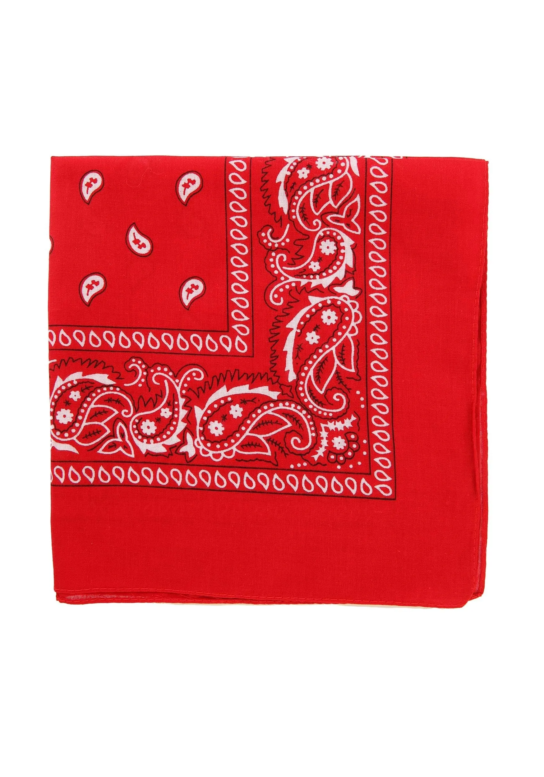 21.25" x 21.25" Bandana - Red 