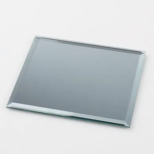 Small Square Mirror Tile with Beveled Edge