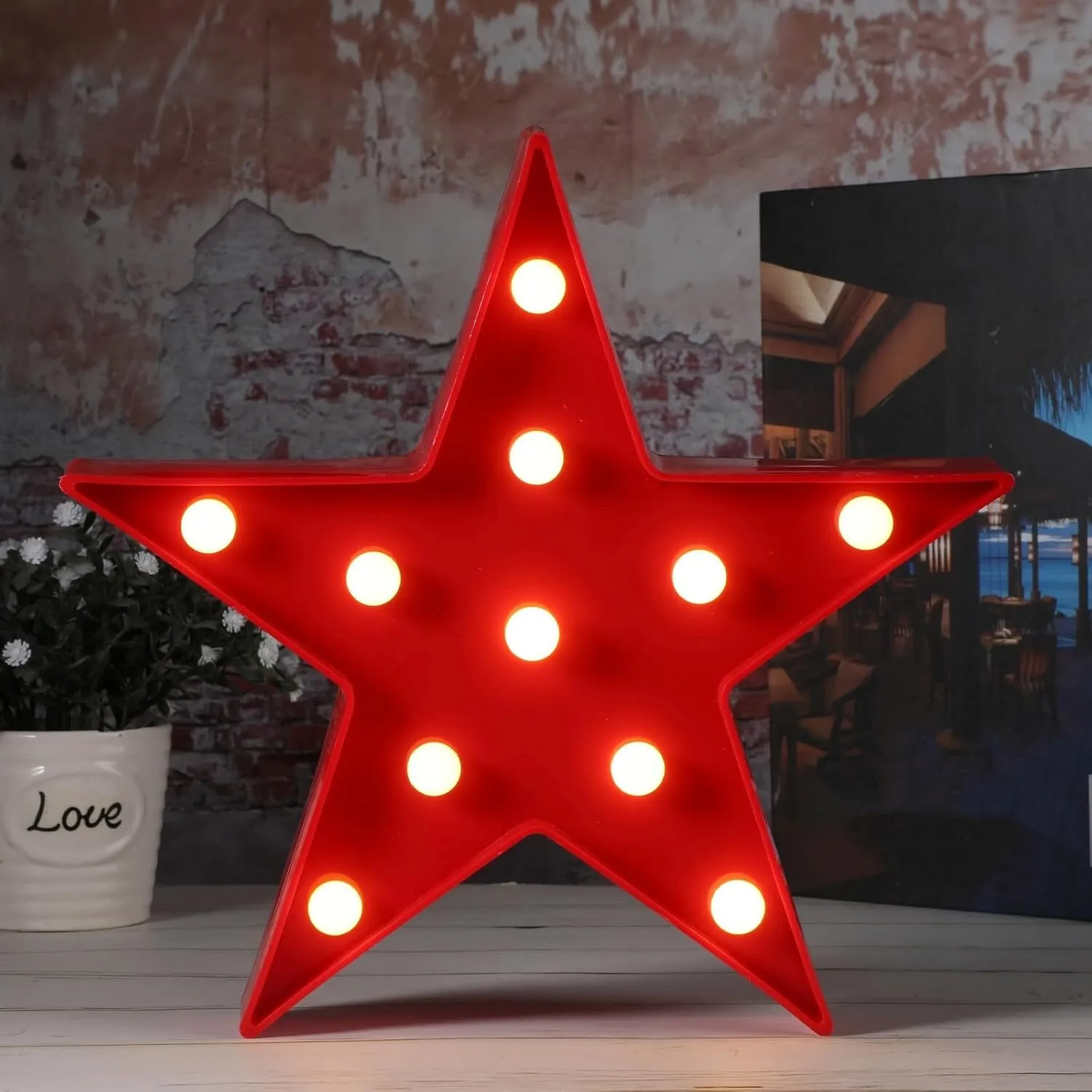 LED Star Marquee Light