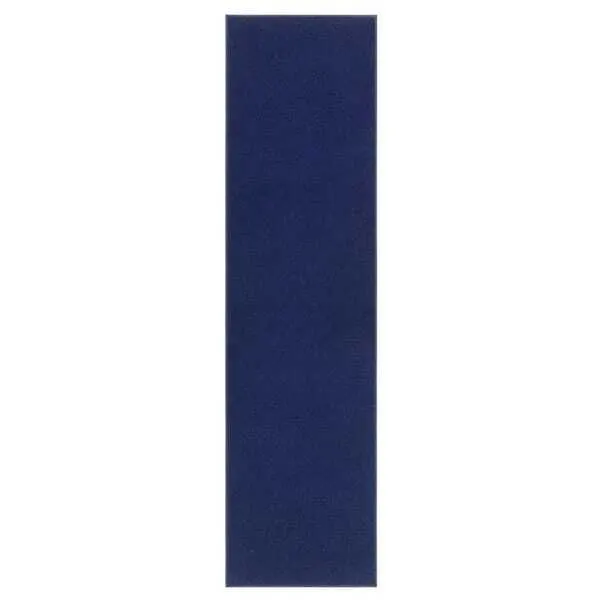 Navy Blue Carpet 2' 7" x 9' 10"
