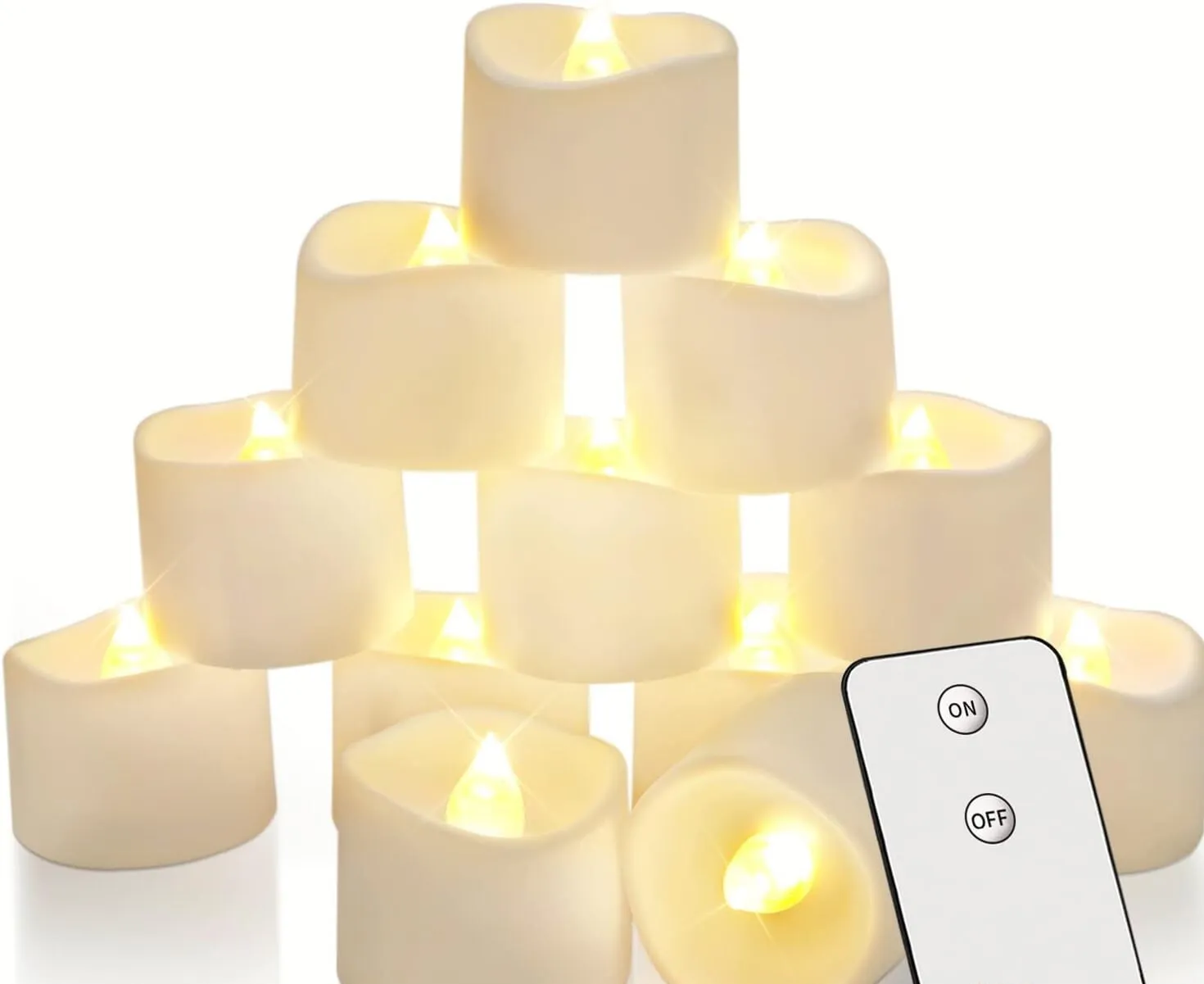 Flameless Battery Operated Tea Light Candle