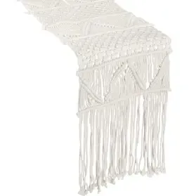 Table Runner 12" W x 78" L Macrame 