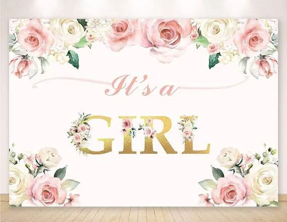 Backdrop - It's A Girl 