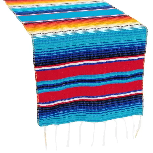 Table Runner 13"x84" Woven - Striped