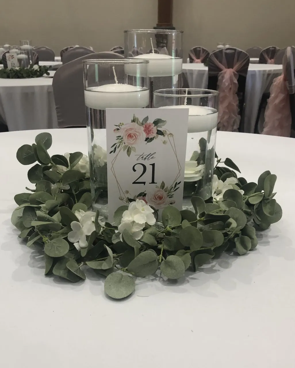 Vase - Clear Glass Cylinder
