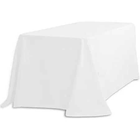 Tablecloth - Rectangular 90" x 156" - White