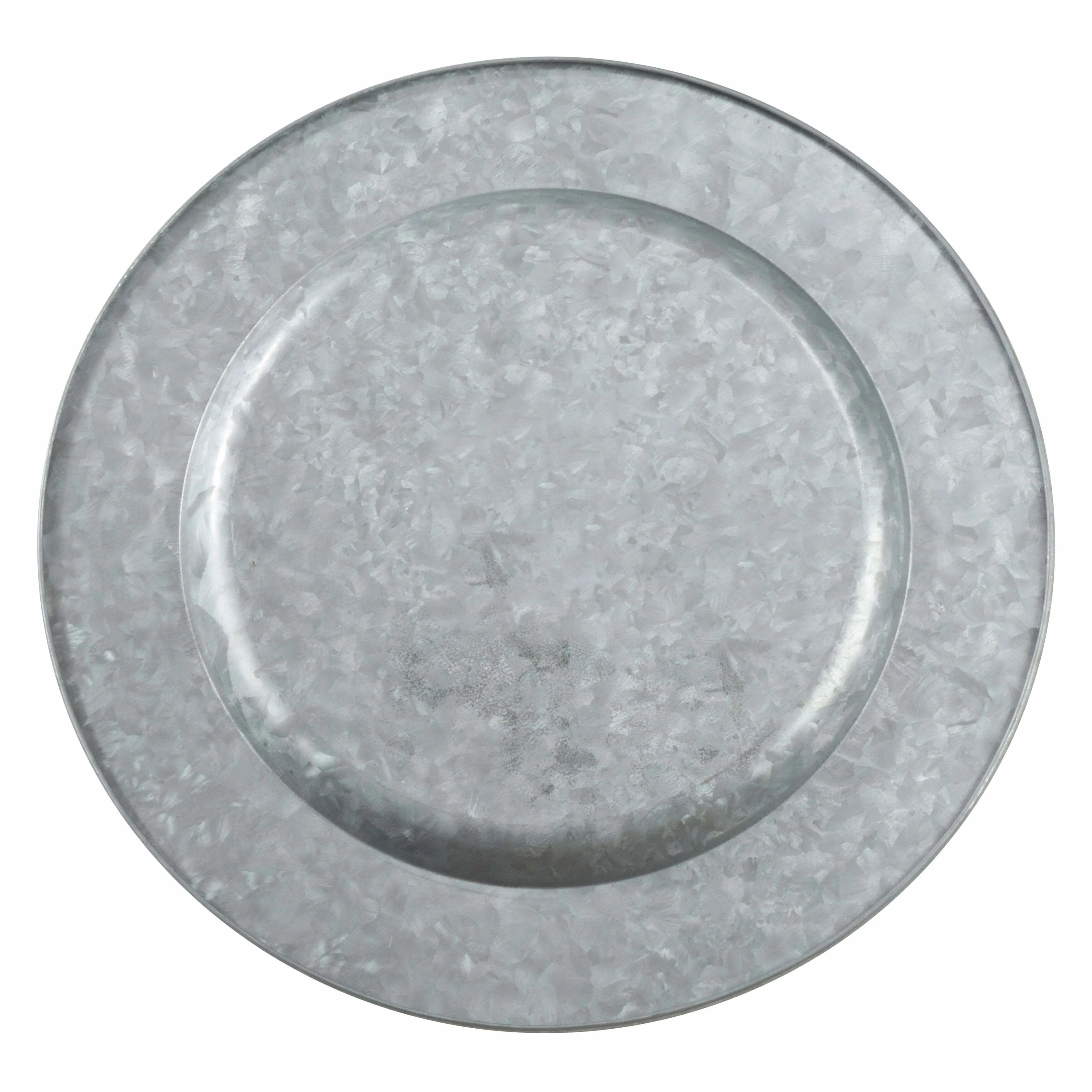 Charger Plate - Galvanized