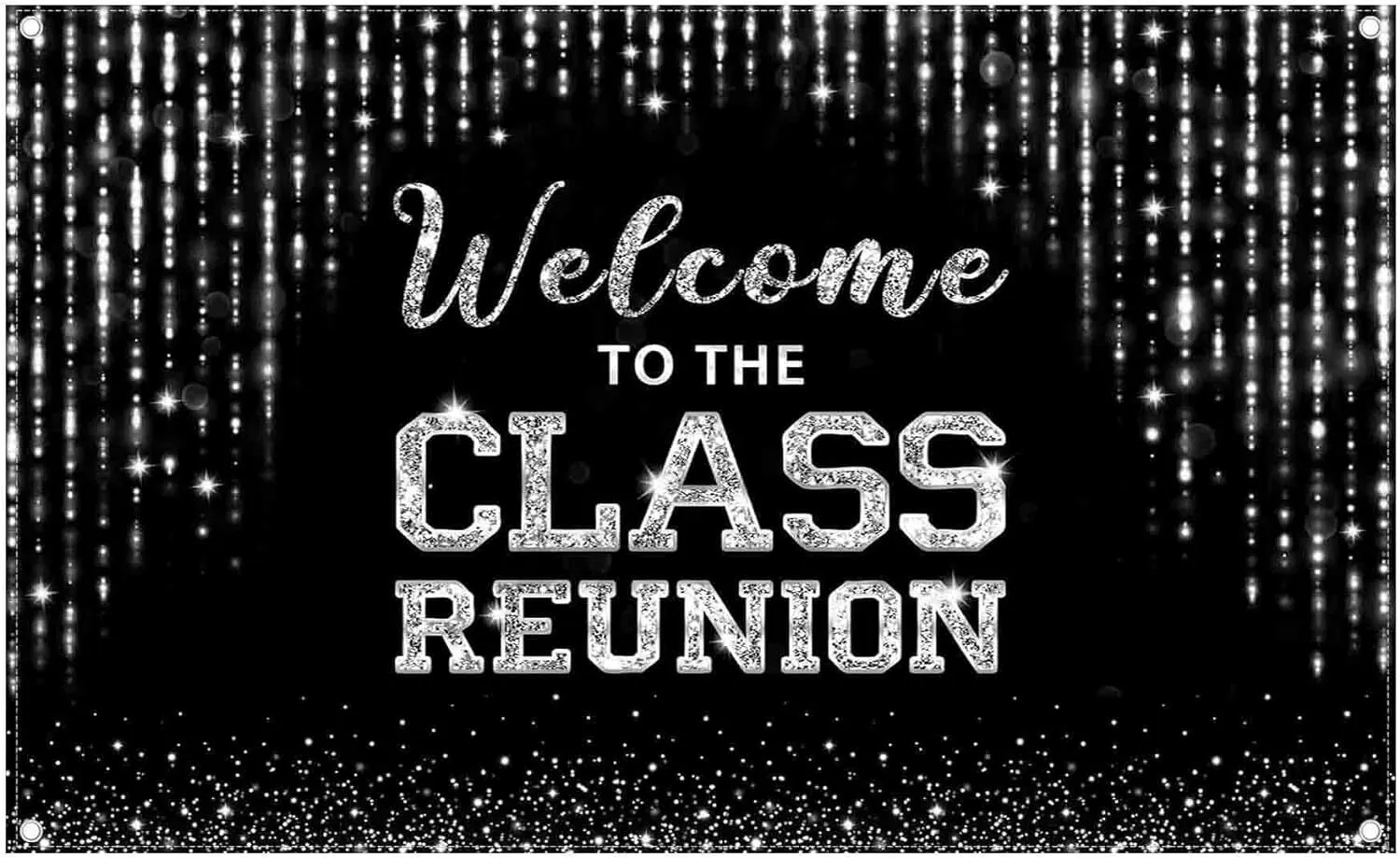 Backdrop - Welcome to the Class Reunion 72"W x 43"H