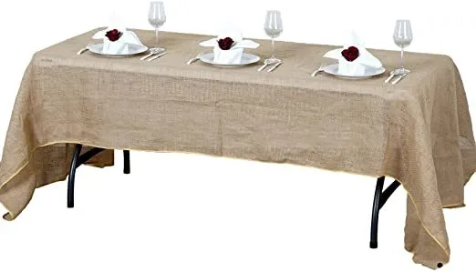 Tablecloth - Rectangular 60" x 126" - Burlap
