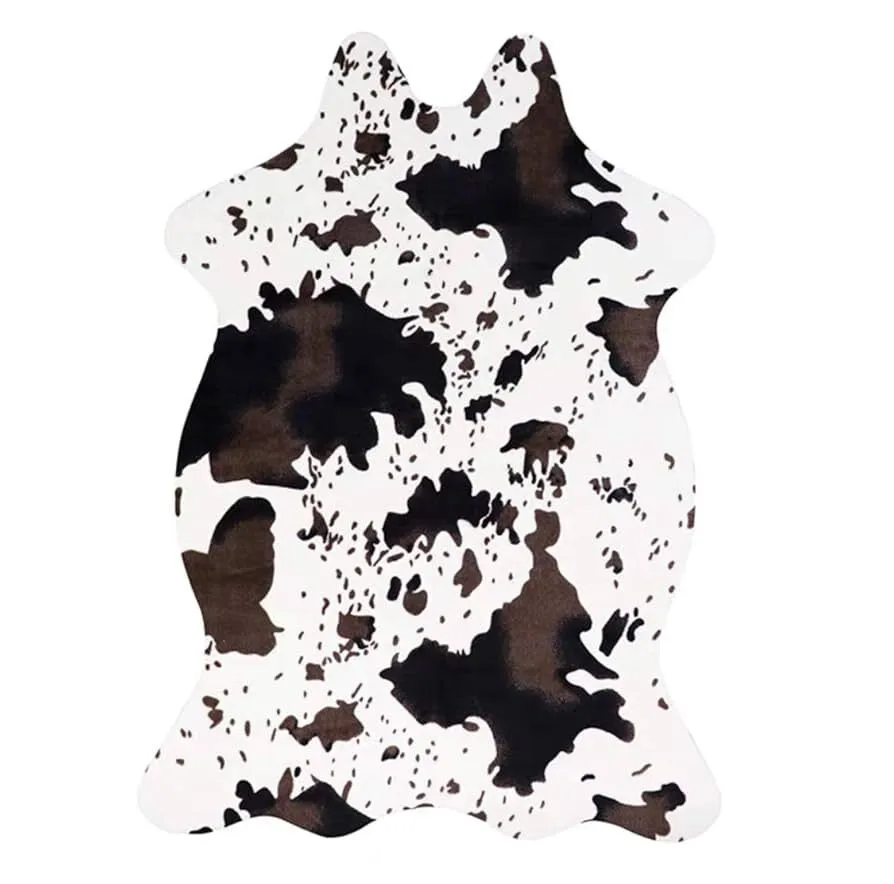 Cow Print Oblong Mat