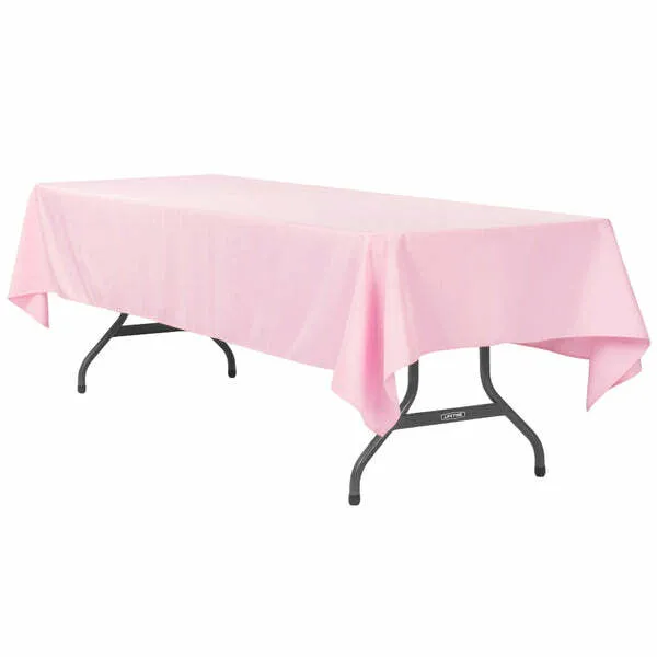 Tablecloth - Rectangular 60" x 120" Polyester - Pink