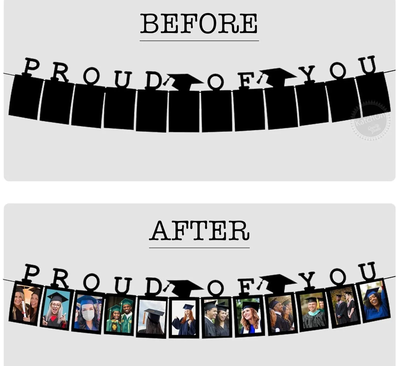 Proud of You Graduation Banner