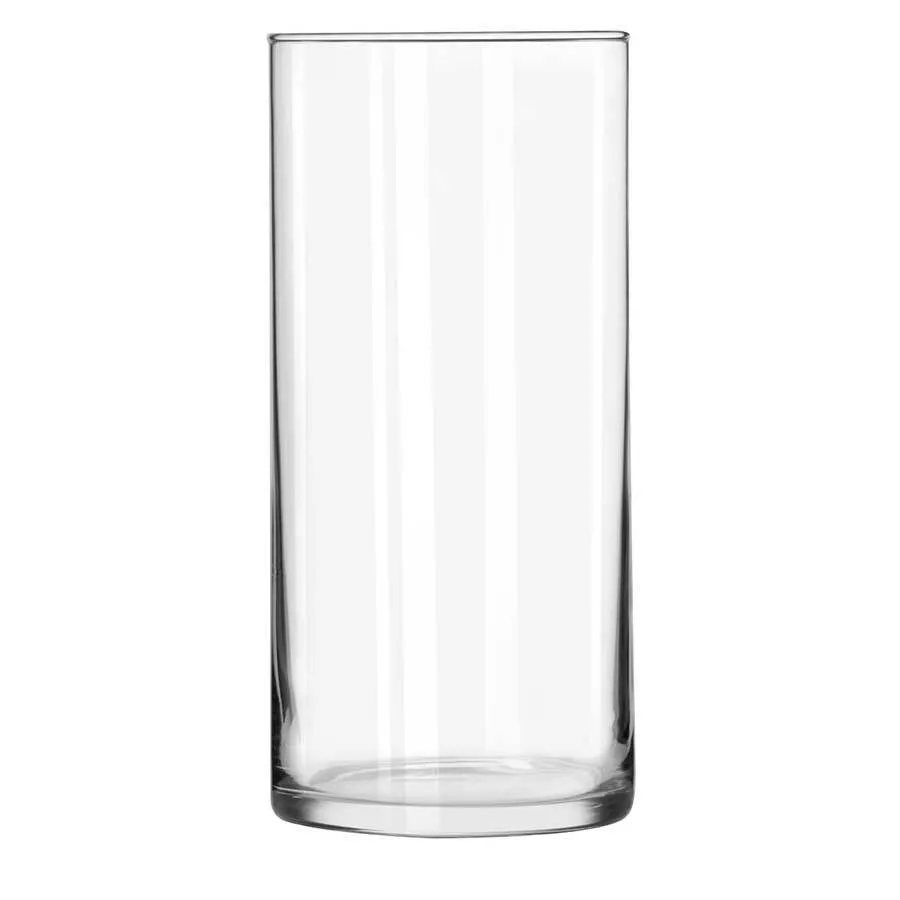 Vase - Clear Glass Cylinder 7.5"