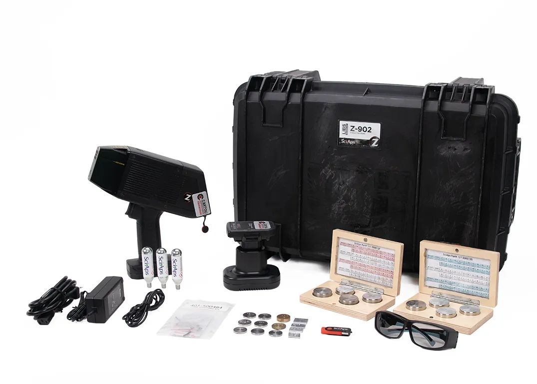 SciAps Z-902 C+ Premium CPO LIBS Analyzer XRF with Alloy+ and Carbon