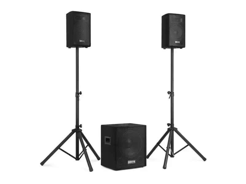 Vonyx 800W speakerset, met bluetooth