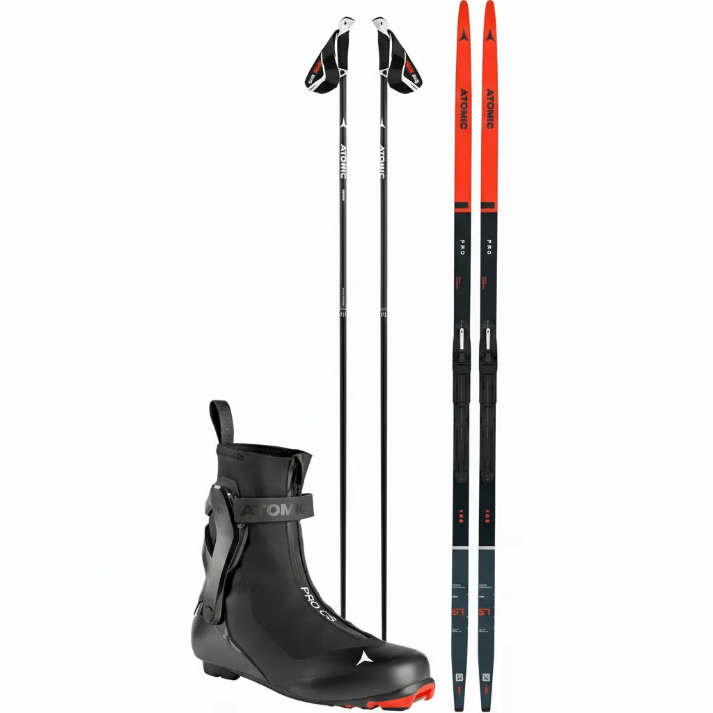 Equipo Completo Esquí de Fondo Patinador Adulto