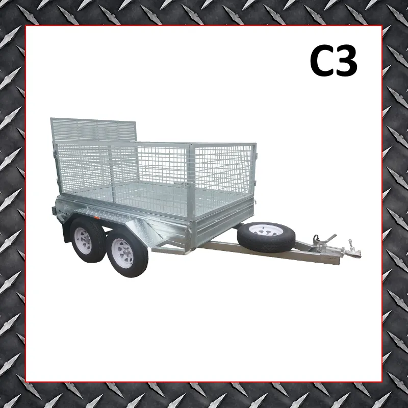 #C3-4 8×5 Cage Trailer