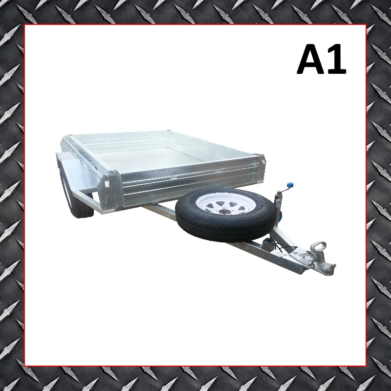 #A1 6×4 Box Trailer 