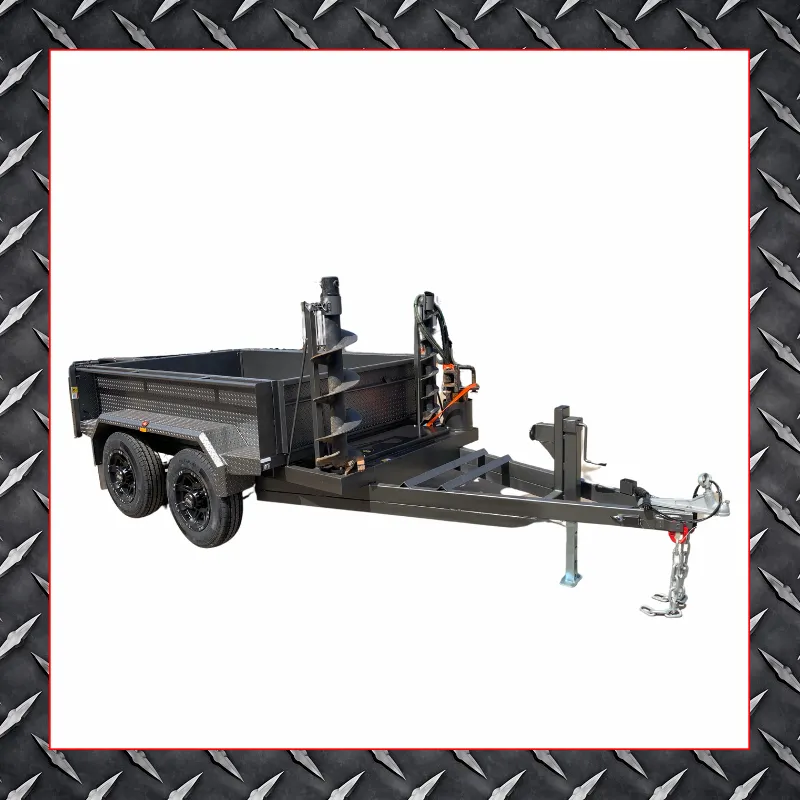 #T1 8×5 3500KG Tipper Trailer 3500kg 