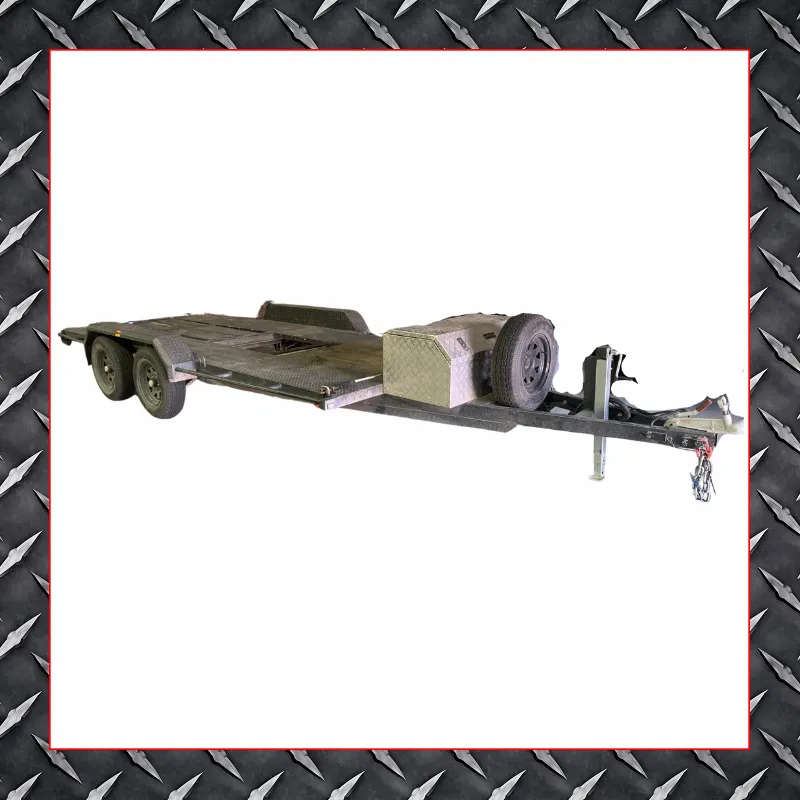 #HD2 Heavy Duty Car Trailer With Electric Winch 