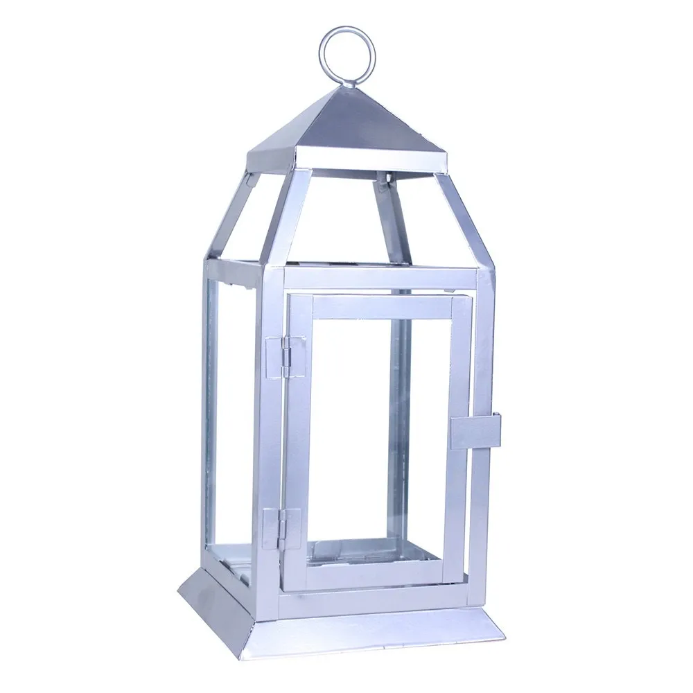Silver Lantern 12"x 5.5"