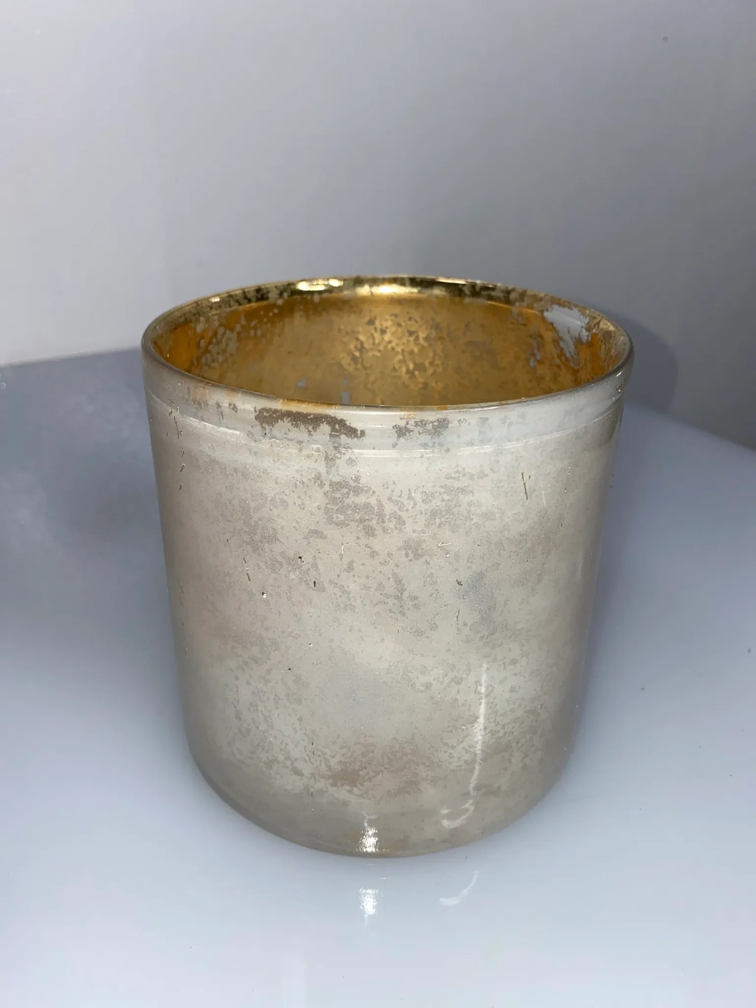 Cherish Vase with Gold Lining 5" x 5"