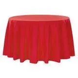 Red 120" Round Poly