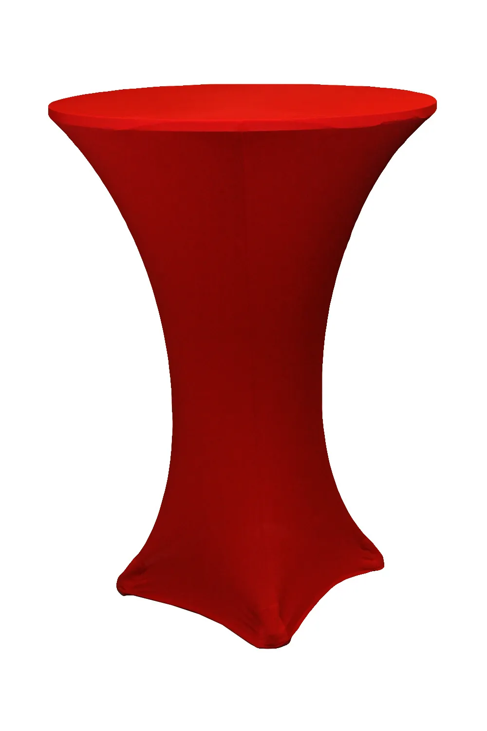 Cherry Red Spandex Highboy - 30" x 42"