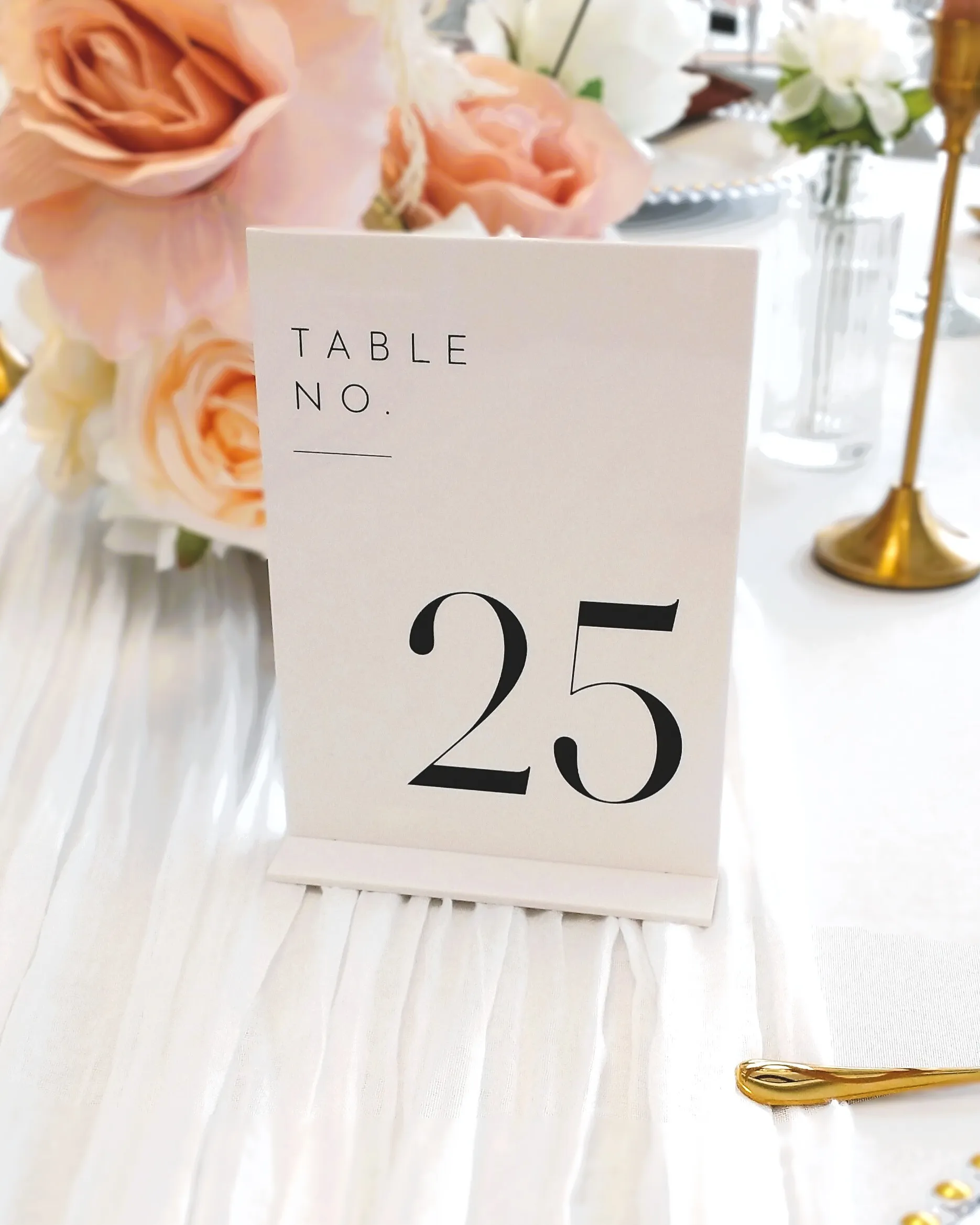 Table Numbers