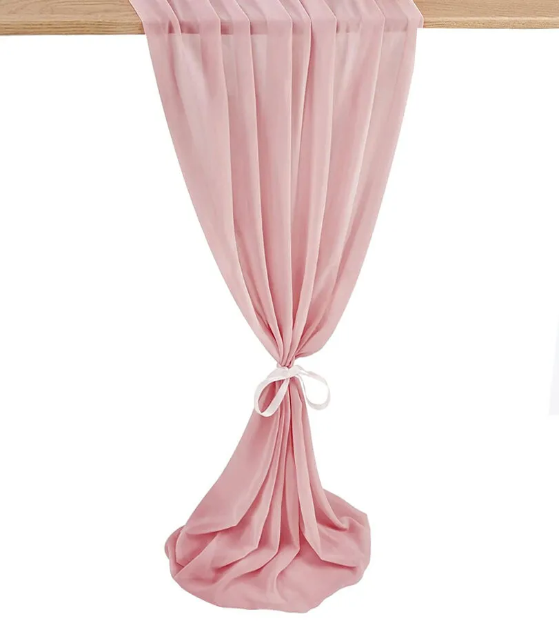 Chiffon Table Runners