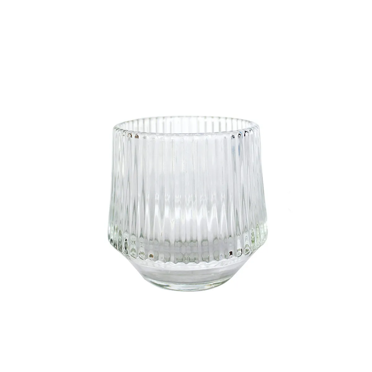 Ribbed Votive Candle Holders
