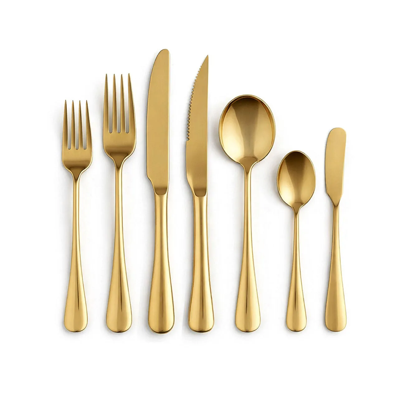 Gold Flatware