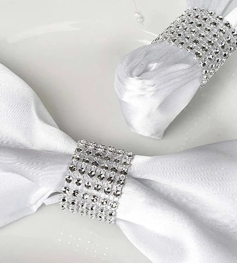 Rhinestone Napkin Rings