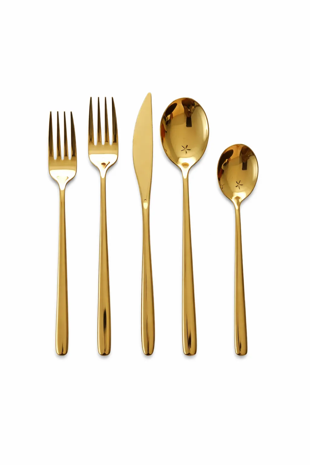 Modern Gold Flatware
