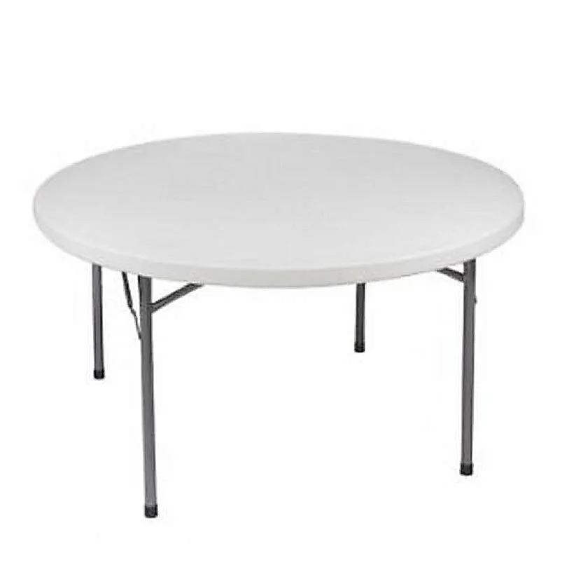 48" Round Plastic Folding Table