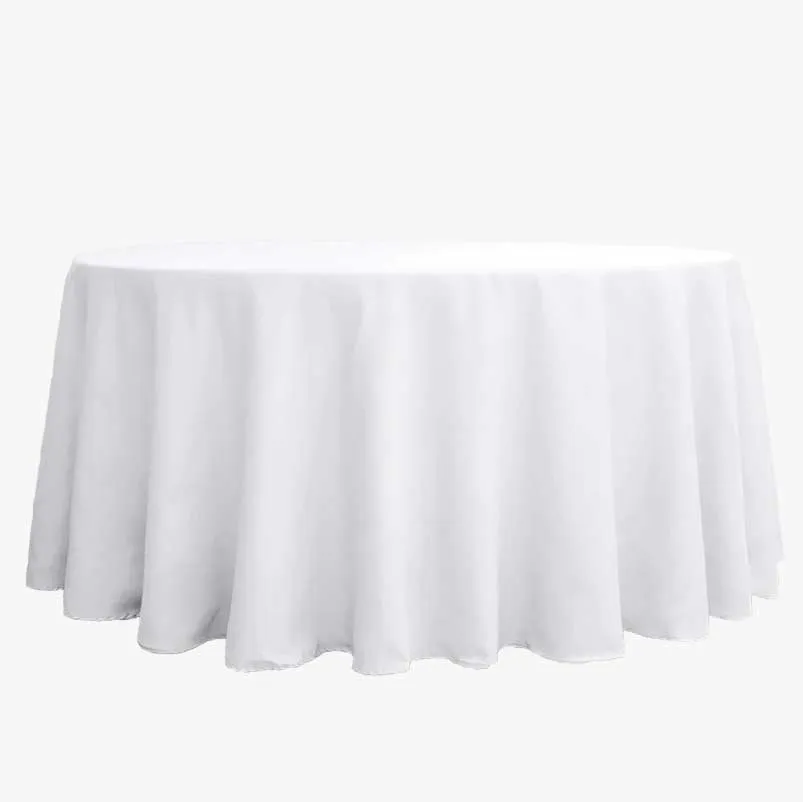Round Polyester Tablecloths