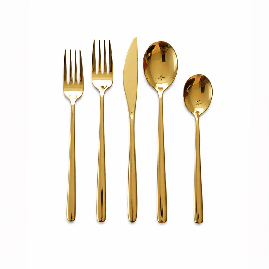 Modern Gold Flatware