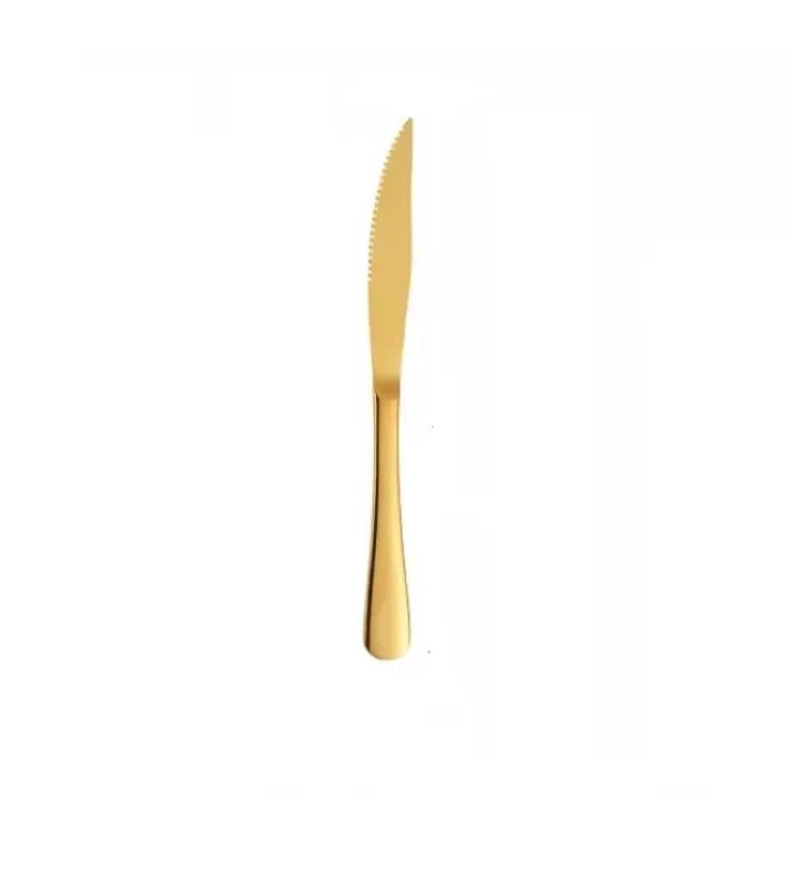 Gold Steak Knife