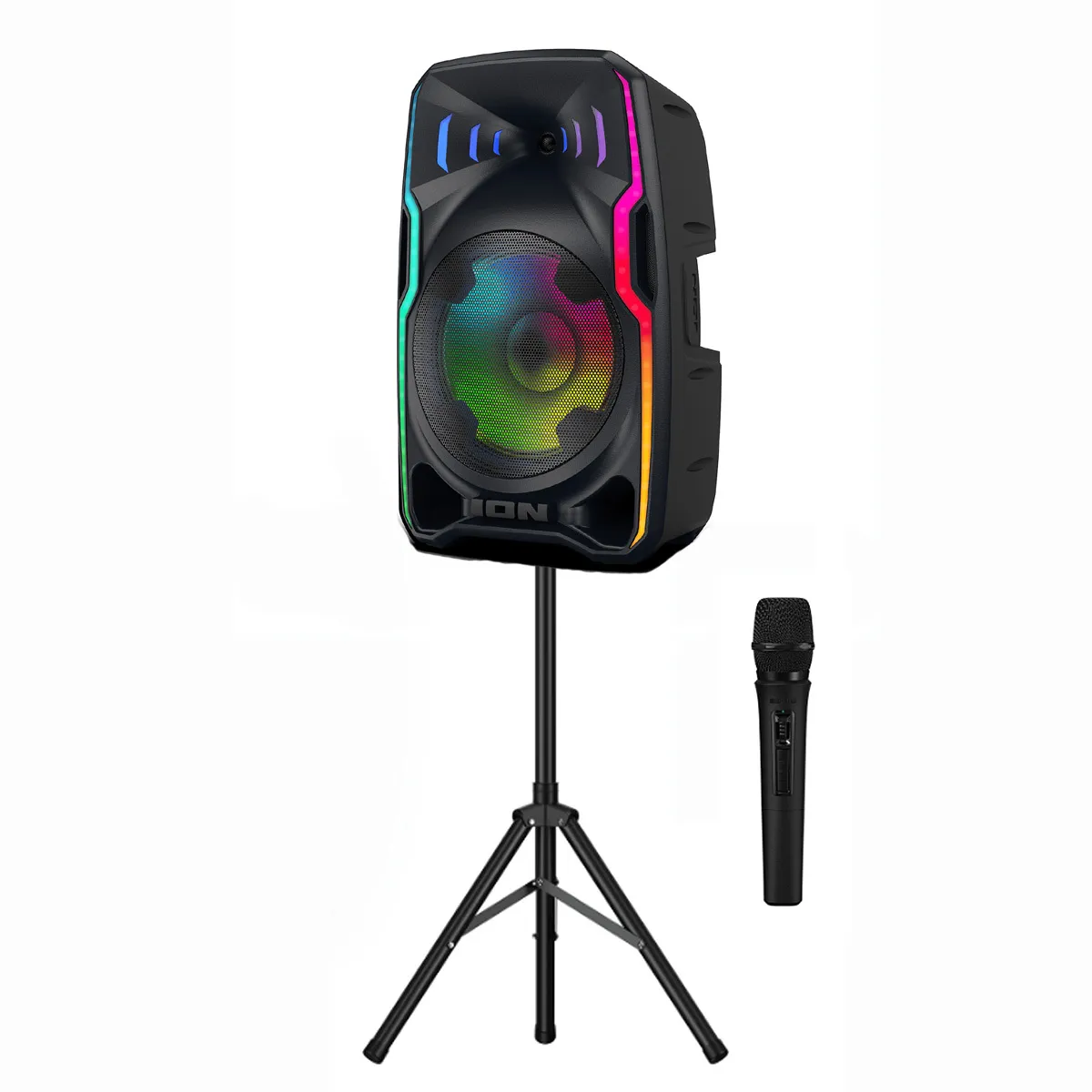 Speaker + Stand + Wireless Mic