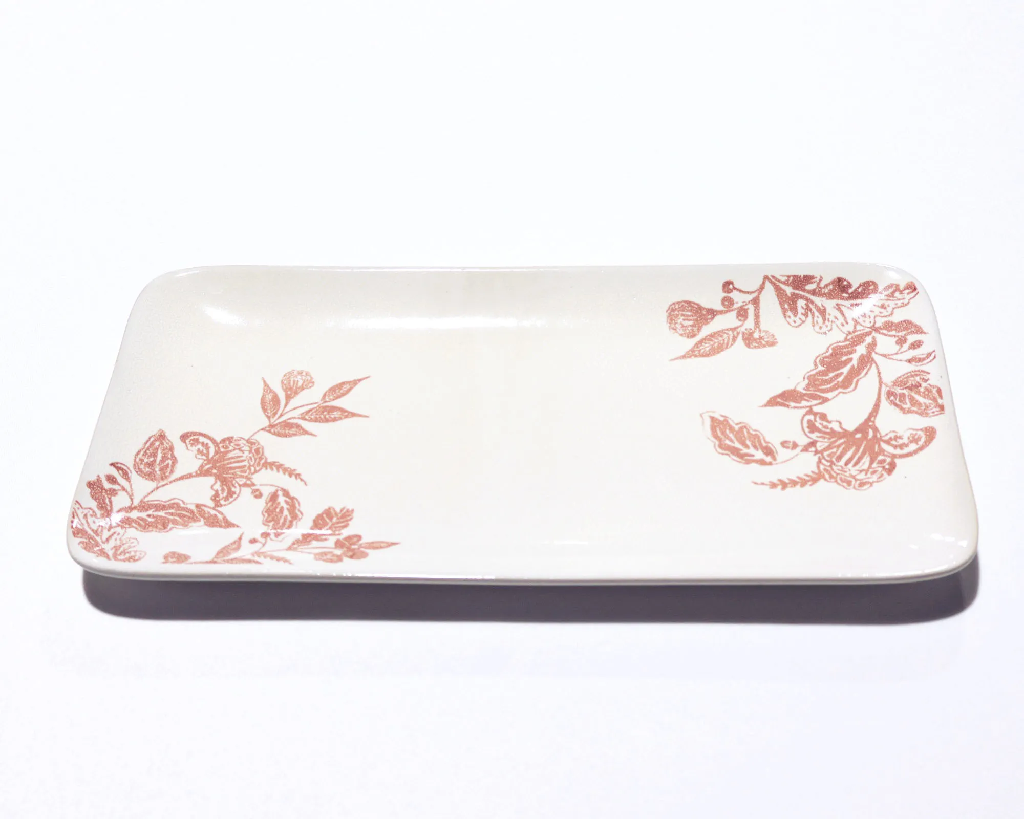 Dusty Rose Ceramic Platter