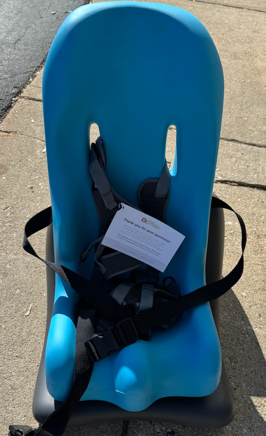 SIZE 2 TOMATO FLOOR SITTER  #0922