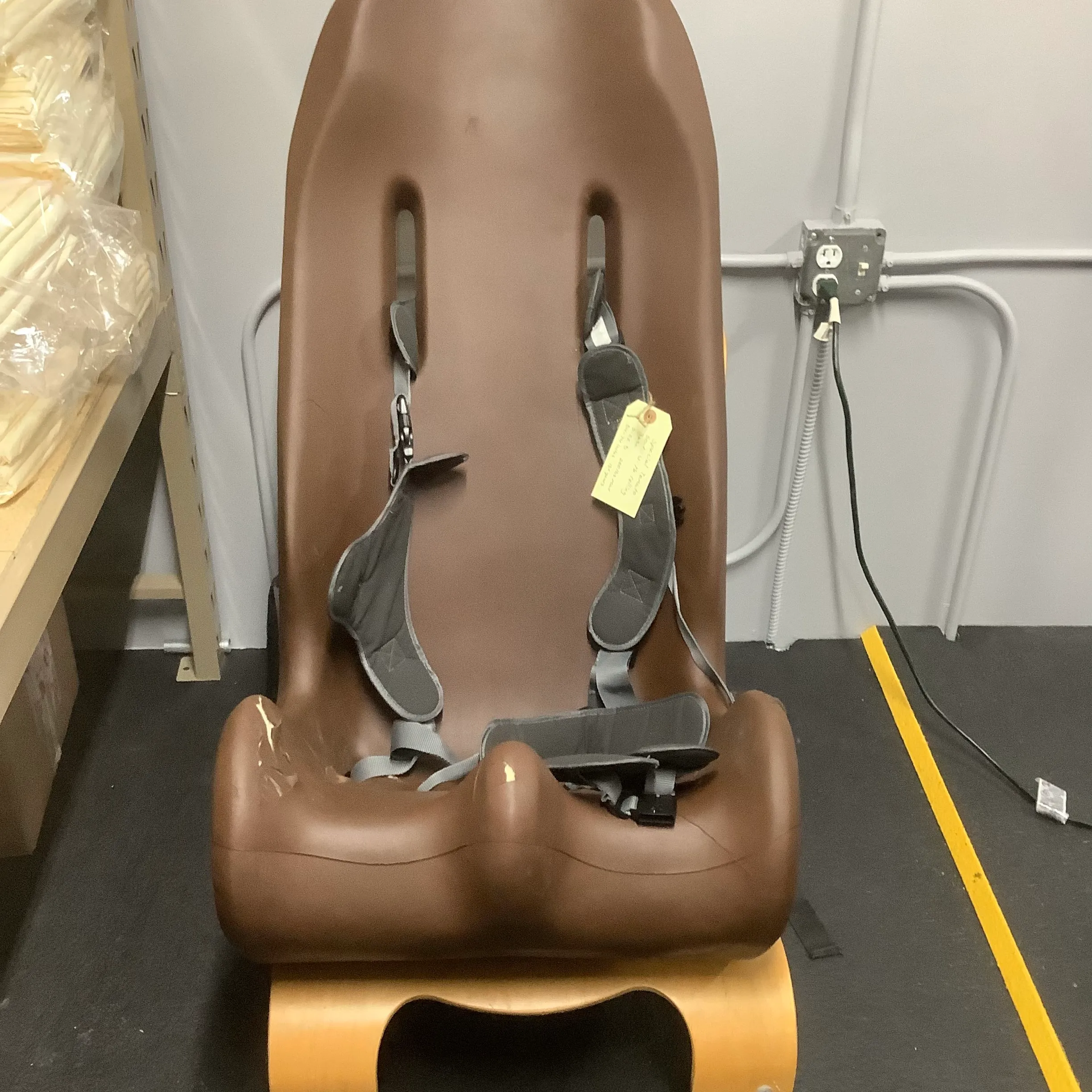 LARGE SPECIAL TOMATO WITH WOOD BASE #0843