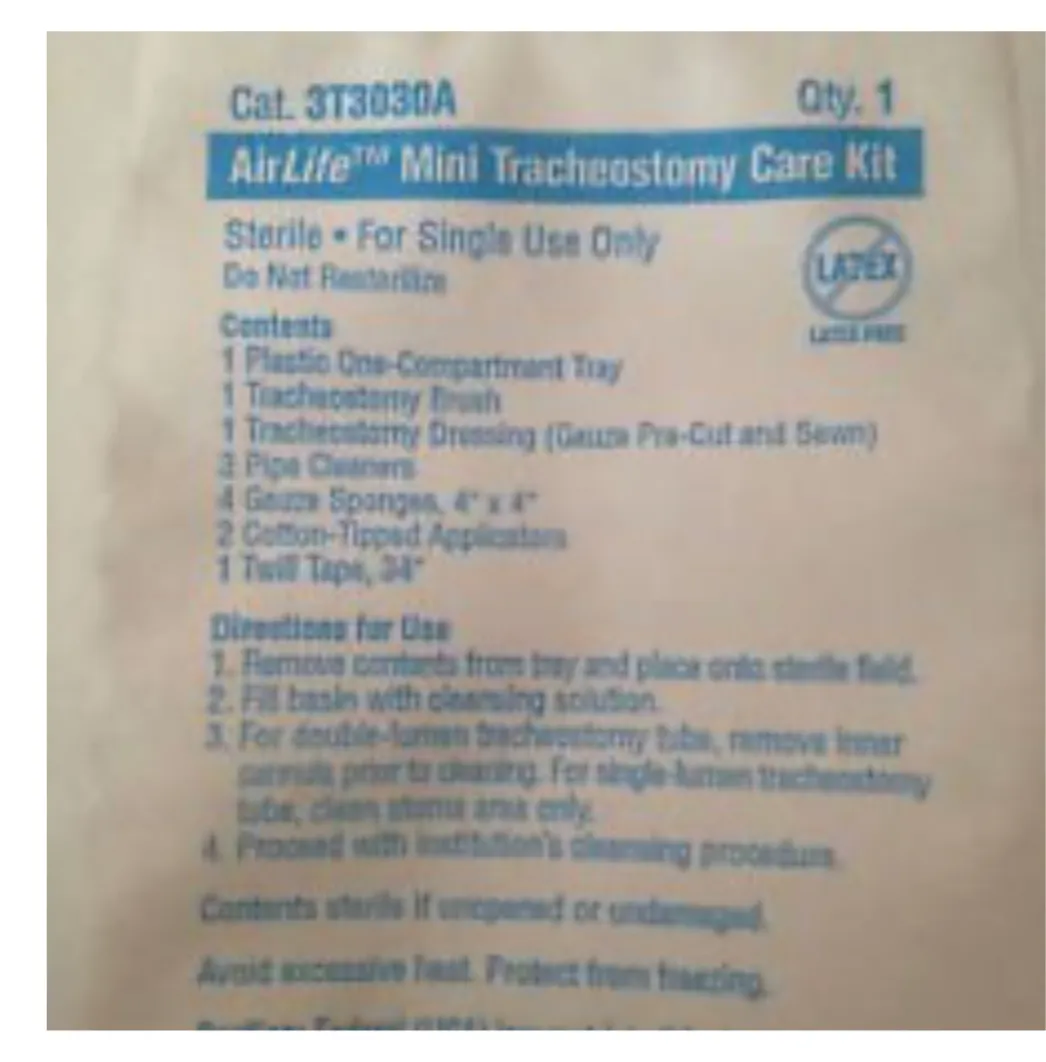 MEDLINE MINI TRACH CARE KIT CC3T3030A