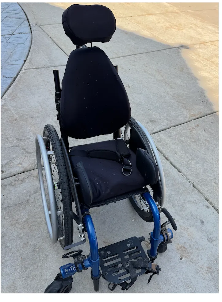 TiLite 12" WHEELCHAIR #0797