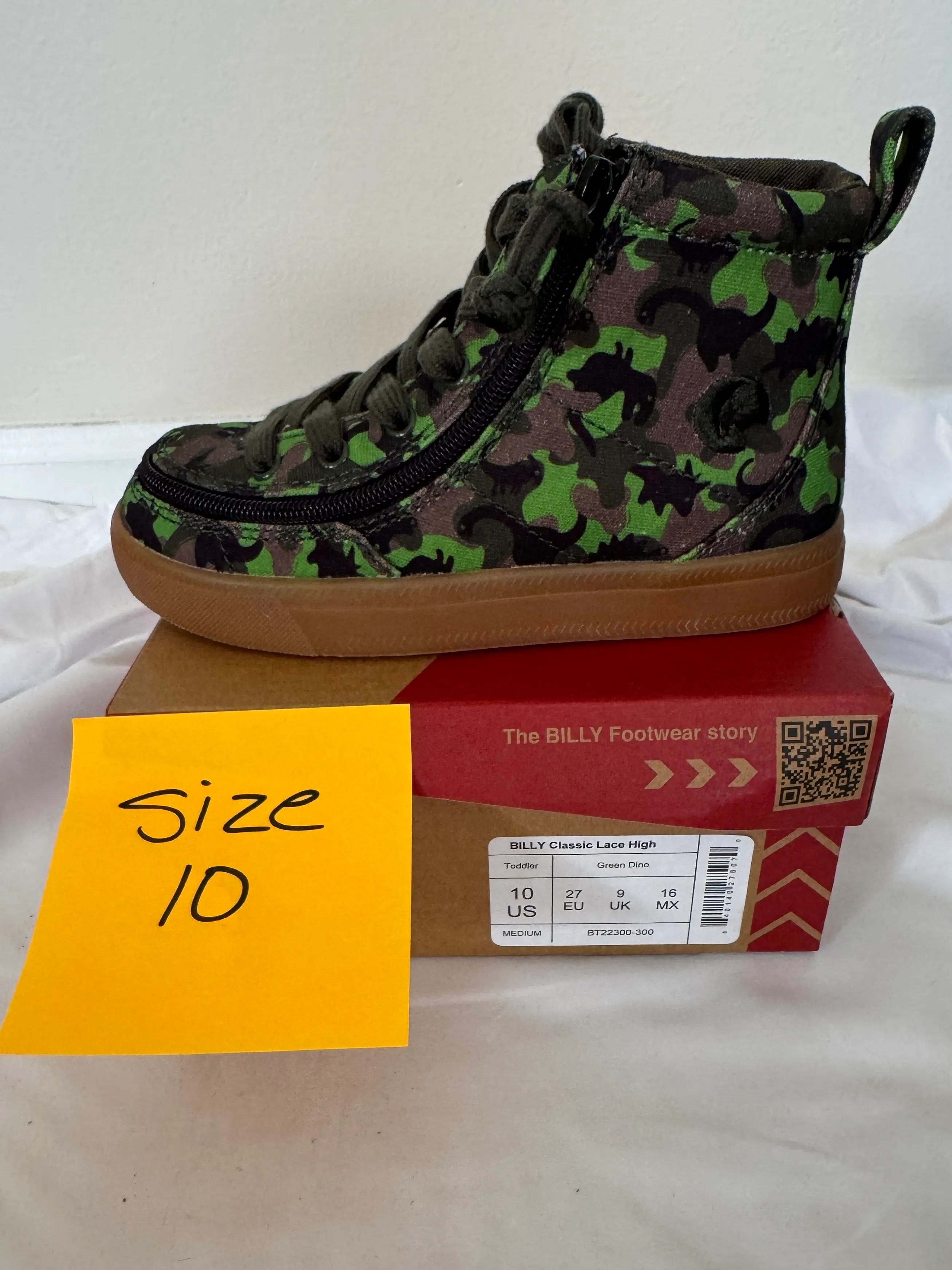 BILLY SHOES TODDLER SIZE 10M